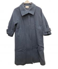 FRAY ID（フレイ アイディー）の古着「ウールチェスターコート」｜ネイビー