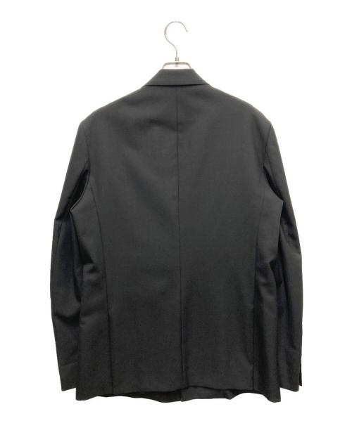 GROUND Y（グラウンドワイ）GROUND Y (グラウンドワイ) ギャバジン シングルジャケット ブラック サイズ:SIZE3の古着・服飾アイテム