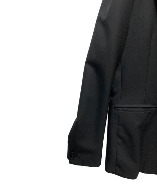 GROUND Y（グラウンドワイ）GROUND Y (グラウンドワイ) ギャバジン シングルジャケット ブラック サイズ:SIZE3の古着・服飾アイテム