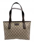 GUCCIグッチ）の古着「トートバッグ GG」｜ベージュ