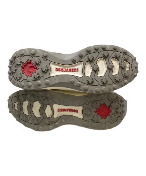 DSQUARED2（ディースクエアード）DSQUARED2 (ディースクエアード) バブルスニーカー ベージュ サイズ:40（約25.0㎝）の古着・服飾アイテム