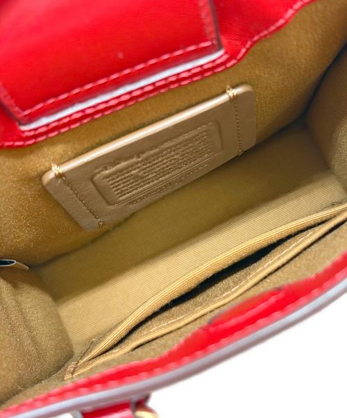 COACH（コーチ）COACH (コーチ) DISNEY (ディズニー) ショルダーバッグ ノース／サウス ミニ トート / ミニーマウス レッドの古着・服飾アイテム