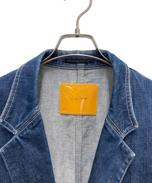 Yohji Yamamoto pour homme（ヨウジヤマモト プールオム）Yohji Yamamoto pour homme (ヨウジヤマモト プールオム) デニムハーフコート インディゴ サイズ:SIZE 3の古着・服飾アイテム