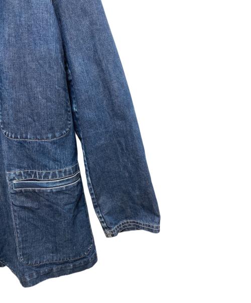 Yohji Yamamoto pour homme（ヨウジヤマモト プールオム）Yohji Yamamoto pour homme (ヨウジヤマモト プールオム) デニムハーフコート インディゴ サイズ:SIZE 3の古着・服飾アイテム