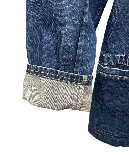 Yohji Yamamoto pour homme（ヨウジヤマモト プールオム）Yohji Yamamoto pour homme (ヨウジヤマモト プールオム) デニムハーフコート インディゴ サイズ:SIZE 3の古着・服飾アイテム