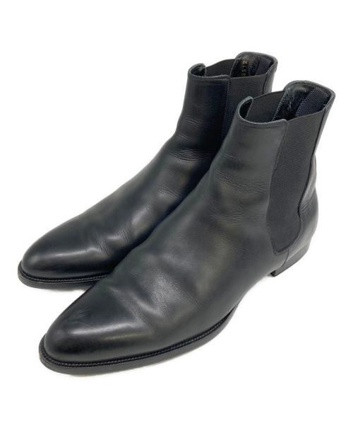 CELINE（セリーヌ）CELINE (セリーヌ) サイドゴアブーツ ブラック サイズ:約27.0cmの古着・服飾アイテム