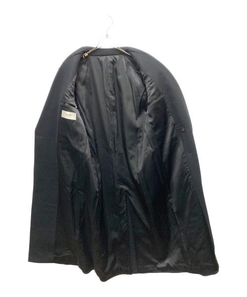 CELINE（セリーヌ）CELINE (セリーヌ) チェスターコート ブラック サイズ:46の古着・服飾アイテム