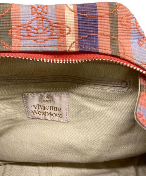 Vivienne Westwood（ヴィヴィアンウエストウッド）Vivienne Westwood (ヴィヴィアンウエストウッド) ハンドバッグ ブラウンの古着・服飾アイテム
