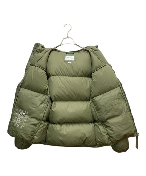 LACOSTE（ラコステ）LACOSTE (ラコステ) バックステッチダウンジャケット グリーン サイズ:SIZE Mの古着・服飾アイテム
