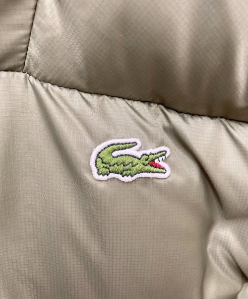 LACOSTE（ラコステ）LACOSTE (ラコステ) バックステッチダウンジャケット グリーン サイズ:SIZE Mの古着・服飾アイテム