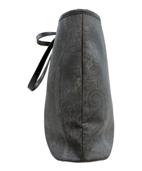 ETRO（エトロ）ETRO (エトロ) ペイズリー柄トートバッグ ブラックの古着・服飾アイテム