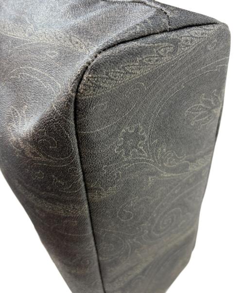 ETRO（エトロ）ETRO (エトロ) ペイズリー柄トートバッグ ブラックの古着・服飾アイテム