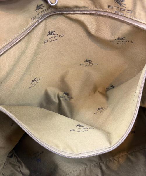 ETRO（エトロ）ETRO (エトロ) ペイズリー柄トートバッグ ブラックの古着・服飾アイテム