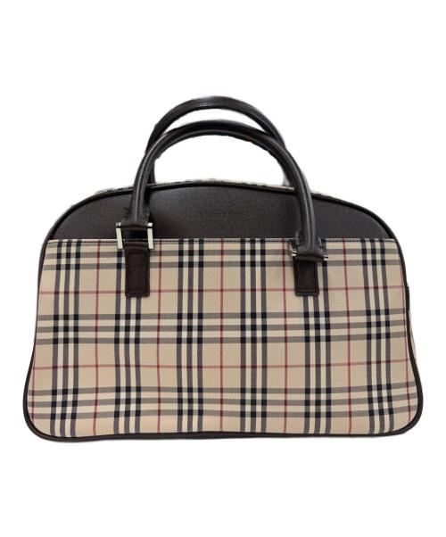 BURBERRY（バーバリー）BURBERRY (バーバリー) ノバチェックトートバッグ ベージュの古着・服飾アイテム