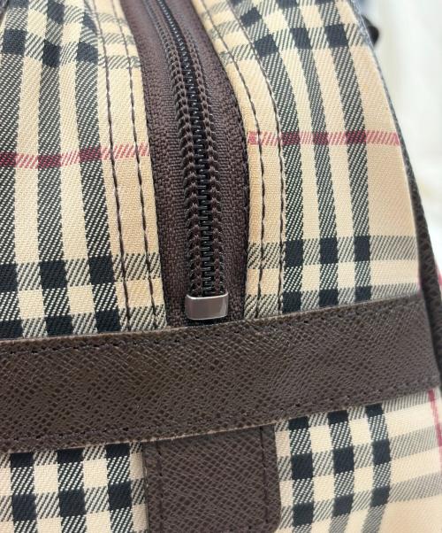 BURBERRY（バーバリー）BURBERRY (バーバリー) ノバチェックトートバッグ ベージュの古着・服飾アイテム