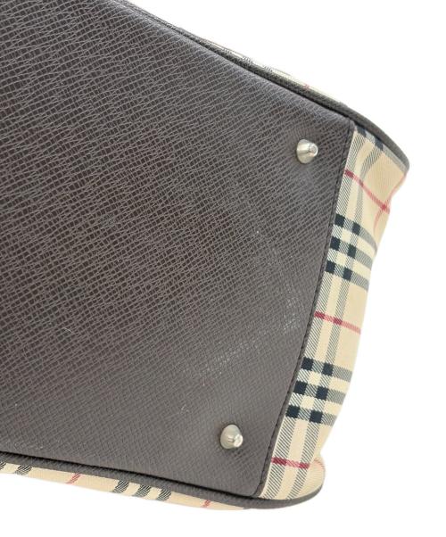 BURBERRY（バーバリー）BURBERRY (バーバリー) ノバチェックトートバッグ ベージュの古着・服飾アイテム