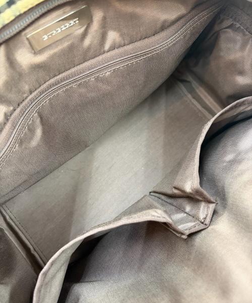 BURBERRY（バーバリー）BURBERRY (バーバリー) ノバチェックトートバッグ ベージュの古着・服飾アイテム