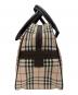 BURBERRY (バーバリー) ノバチェックトートバッグ ベージュ：25000円