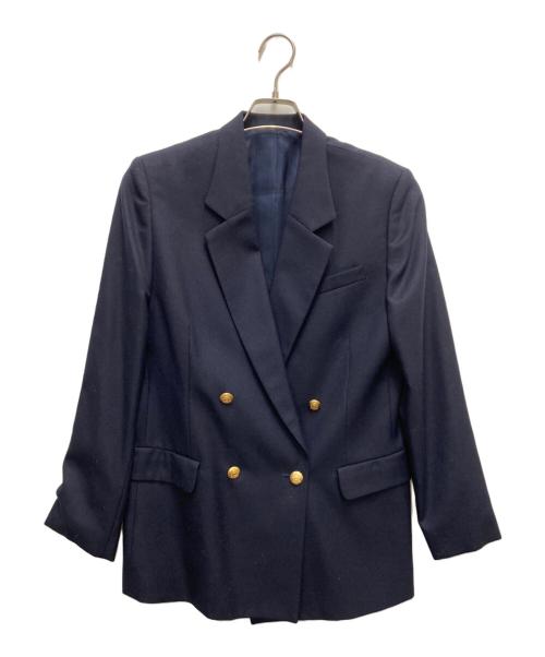 Burberry's（バーバリーズ）Burberry's (バーバリーズ) 金牡丹ダブルジャケット ネイビー サイズ:160Aの古着・服飾アイテム