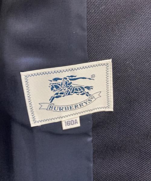 Burberry's（バーバリーズ）Burberry's (バーバリーズ) 金牡丹ダブルジャケット ネイビー サイズ:160Aの古着・服飾アイテム