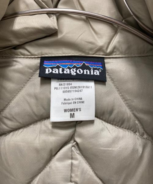 Patagonia（パタゴニア）Patagonia (パタゴニア) ダウンライナー付きジャケット ホワイト サイズ:Mの古着・服飾アイテム