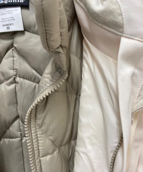 Patagonia（パタゴニア）Patagonia (パタゴニア) ダウンライナー付きジャケット ホワイト サイズ:Mの古着・服飾アイテム