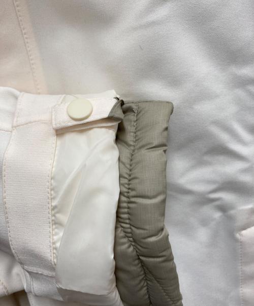 Patagonia（パタゴニア）Patagonia (パタゴニア) ダウンライナー付きジャケット ホワイト サイズ:Mの古着・服飾アイテム