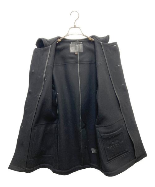 COACH（コーチ）COACH (コーチ) ダッフルコート ブラック サイズ:SIZE Sの古着・服飾アイテム