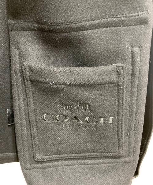 COACH（コーチ）COACH (コーチ) ダッフルコート ブラック サイズ:SIZE Sの古着・服飾アイテム