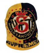 SUPREME×UMBROシュプリーム×アンブロ）の古着「ニット帽」｜イエロー