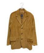 GAPギャップ）の古着「スウェードレザーテーラードジャケット」｜ベージュ