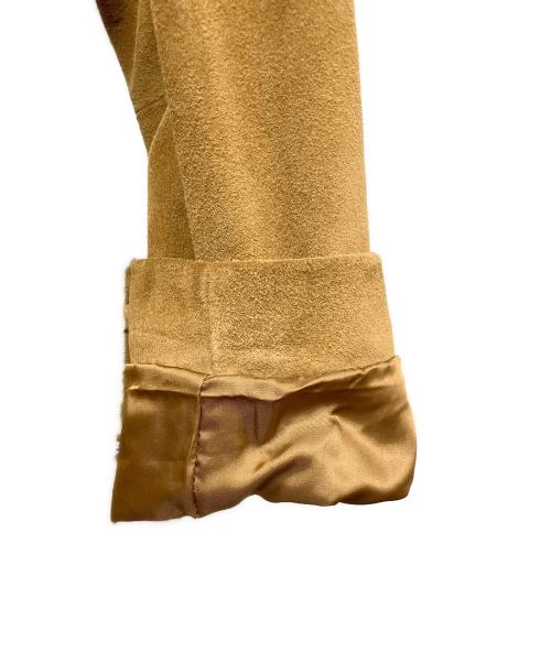 GAP（ギャップ）GAP (ギャップ) スウェードレザーテーラードジャケット ベージュ サイズ:SIZE Lの古着・服飾アイテム