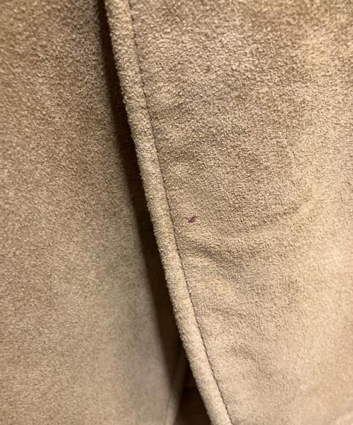 GAP（ギャップ）GAP (ギャップ) スウェードレザーテーラードジャケット ベージュ サイズ:SIZE Lの古着・服飾アイテム