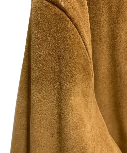 GAP（ギャップ）GAP (ギャップ) スウェードレザーテーラードジャケット ベージュ サイズ:SIZE Lの古着・服飾アイテム