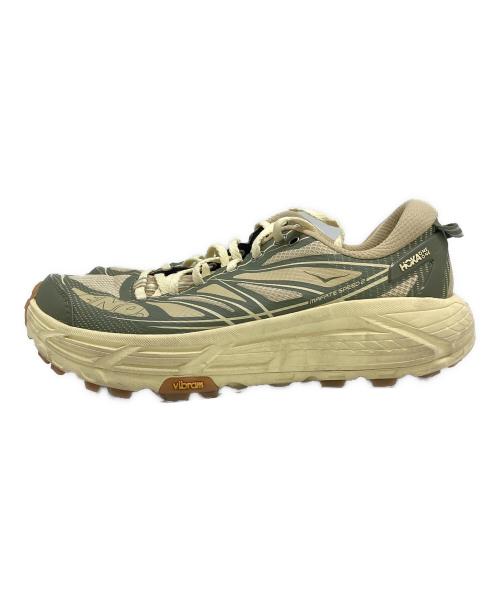 HOKAONEONE（ホカオネオネ）HOKAONEONE (ホカオネオネ) ローカットスニーカー ベージュ サイズ:SIZE 27cmの古着・服飾アイテム
