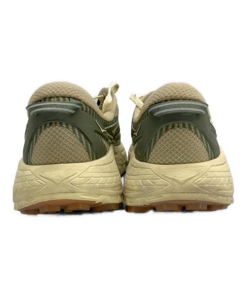 HOKAONEONE（ホカオネオネ）HOKAONEONE (ホカオネオネ) ローカットスニーカー ベージュ サイズ:SIZE 27cmの古着・服飾アイテム