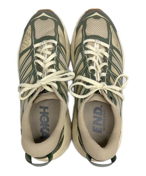 HOKAONEONE（ホカオネオネ）HOKAONEONE (ホカオネオネ) ローカットスニーカー ベージュ サイズ:SIZE 27cmの古着・服飾アイテム