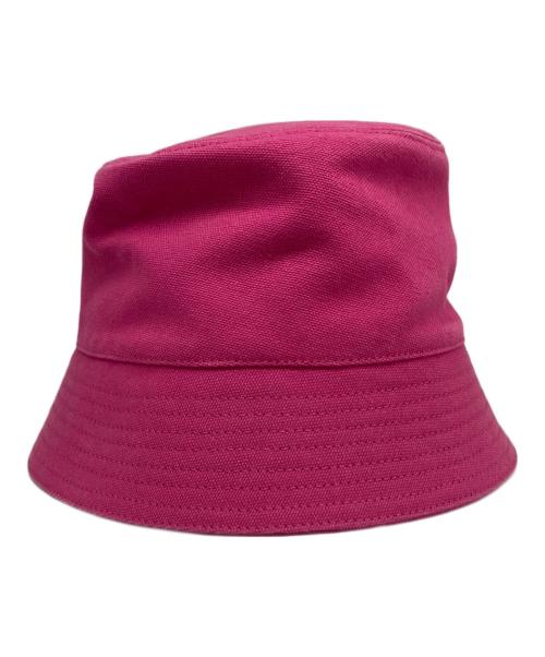 LOEWE（ロエベ）LOEWE (ロエベ) バケットハット ピンク サイズ:SIZE 57（Mサイズ相当）の古着・服飾アイテム