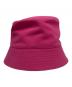 中古・古着 LOEWE (ロエベ) バケットハット ピンク サイズ:SIZE 57（Mサイズ相当）：22000円