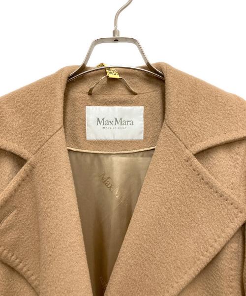MaxMara（マックスマーラ）MaxMara (マックスマーラ) ロングコート ブラウン サイズ:SIZE M (UK 34)の古着・服飾アイテム