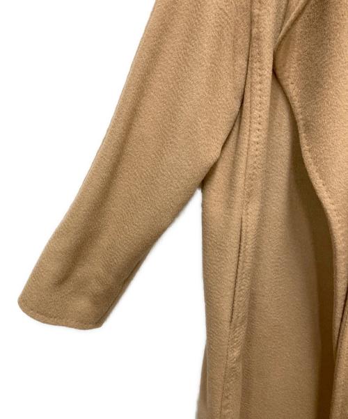 MaxMara（マックスマーラ）MaxMara (マックスマーラ) ロングコート ブラウン サイズ:SIZE M (UK 34)の古着・服飾アイテム