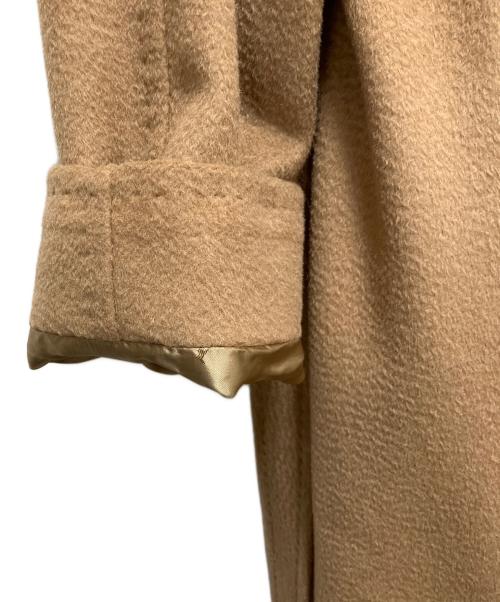 MaxMara（マックスマーラ）MaxMara (マックスマーラ) ロングコート ブラウン サイズ:SIZE M (UK 34)の古着・服飾アイテム