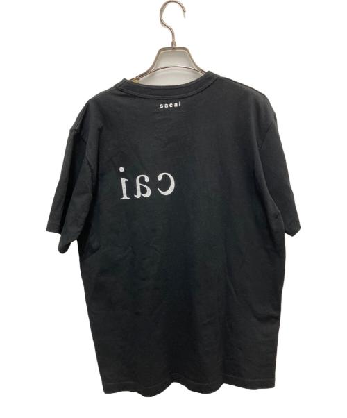 sacai（サカイ）sacai (サカイ) 半袖カットソー ブラック サイズ:SIZE 3の古着・服飾アイテム