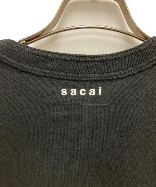 sacai（サカイ）sacai (サカイ) 半袖カットソー ブラック サイズ:SIZE 3の古着・服飾アイテム
