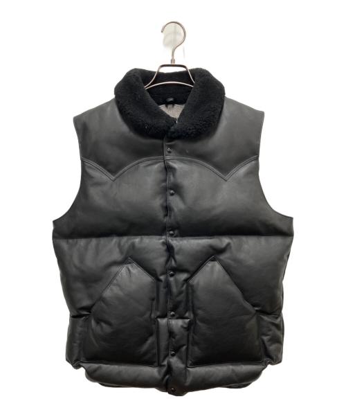 RockyMountainFeatherBed（ロッキーマウンテンフェザーベッド）RockyMountainFeatherBed (ロッキーマウンテンフェザーベッド) レザー クリスティ ベスト ブラック サイズ:SIZE42の古着・服飾アイテム