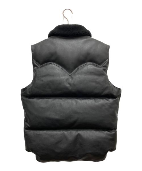 RockyMountainFeatherBed（ロッキーマウンテンフェザーベッド）RockyMountainFeatherBed (ロッキーマウンテンフェザーベッド) レザー クリスティ ベスト ブラック サイズ:SIZE42の古着・服飾アイテム