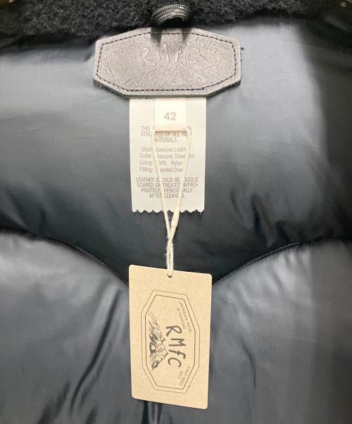 RockyMountainFeatherBed（ロッキーマウンテンフェザーベッド）RockyMountainFeatherBed (ロッキーマウンテンフェザーベッド) レザー クリスティ ベスト ブラック サイズ:SIZE42の古着・服飾アイテム