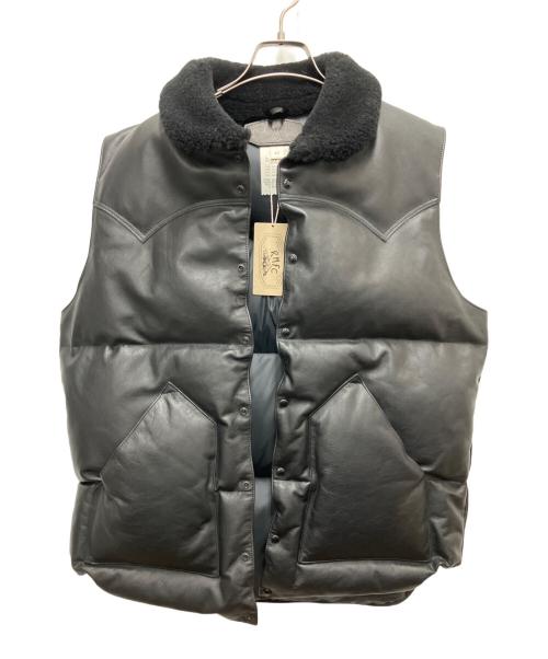 RockyMountainFeatherBed（ロッキーマウンテンフェザーベッド）RockyMountainFeatherBed (ロッキーマウンテンフェザーベッド) レザー クリスティ ベスト ブラック サイズ:SIZE42の古着・服飾アイテム