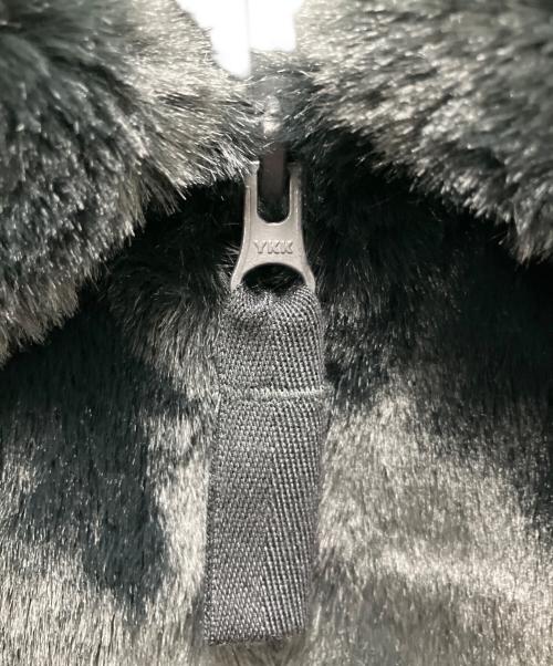 NIKE（ナイキ）NIKE (ナイキ) フェイクファーコート ブラック サイズ:M 未使用品の古着・服飾アイテム