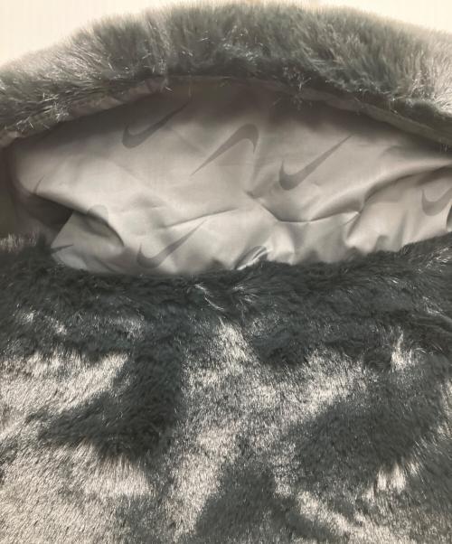 NIKE（ナイキ）NIKE (ナイキ) フェイクファーコート ブラック サイズ:M 未使用品の古着・服飾アイテム